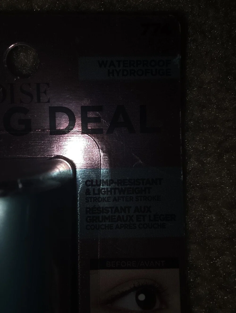 L'Oreal Big Deal Waterproof Mascara in Black $12 NIP